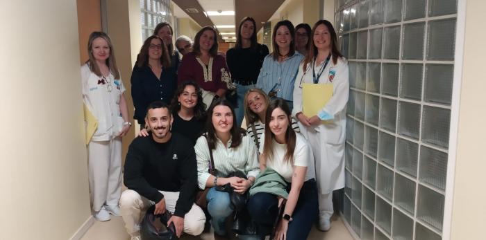 Algunos de los enfermeros especialistas en Geriatría y Pediatría que se incorporan esta semana a las nuevas plazas creadas por el SALUD.