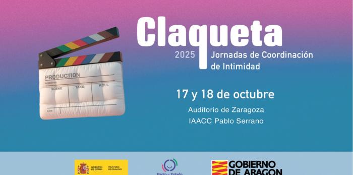 Las jornadas de coordinación de intimidad 'Claqueta' se celebran este viernes y sábado.