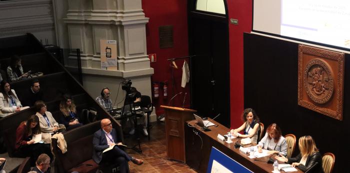 El Congreso de Compra Pública de Innovación en Salud celebra su VIII edición en el Paraninfo de la Universidad de Zaragoza.