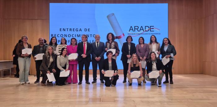 Este viernes ARADE ha celebrado su acto anual, con un reconocimiento a las buenas prácticas en residencias y centros de día para personas mayores y dependientes