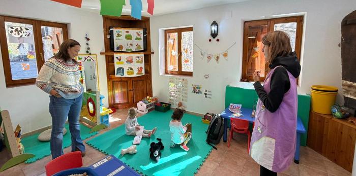 La casa de infancia de Nerín, en el municipio de Fanlo, le da vida a la que fuera su escuela hace más de 50 años