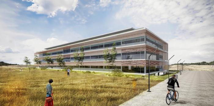 Futuro edificio de Integra en el DAT Alierta.