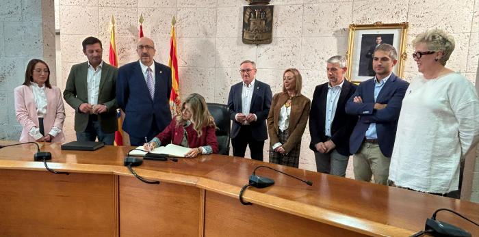 La vicepresidenta ha inaugurado este viernes Expo Calamocha 2025