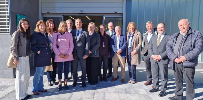 Visita al futuro centro de salud Ramón y Cajal, en Huesca