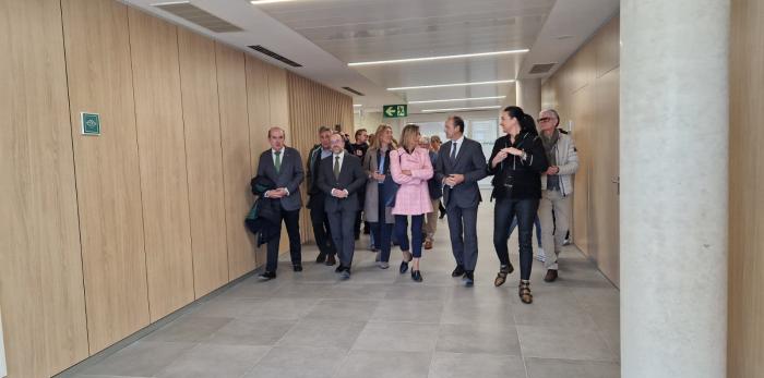 Visita al futuro centro de salud Ramón y Cajal, en Huesca
