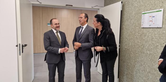 Visita al futuro centro de salud Ramón y Cajal, en Huesca