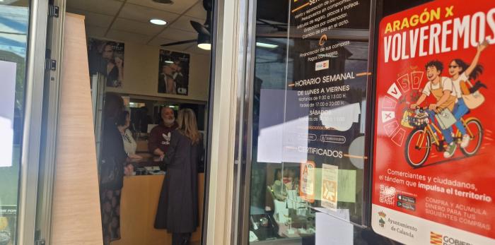 La vicepresidenta ha presentado la campaña en Calanda