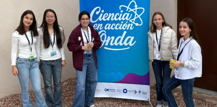 Las cinco alumnas galardonadas estudian en el IES Sierra de Guara, de Huesca.