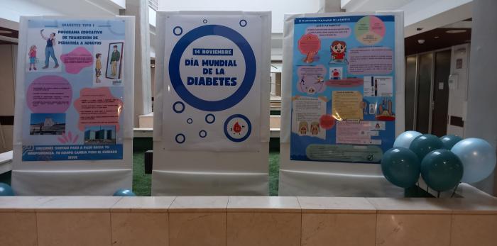 Actividad de divulgación sobre diabetes en el Hospital Clínico U. Lozano Blesa de Zaragoza