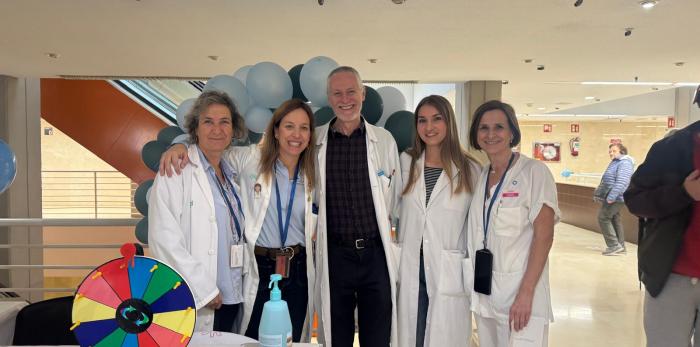 Actividad de divulgación sobre diabetes en el Hospital Clínico U. Lozano Blesa de Zaragoza