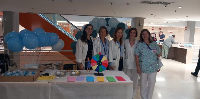 Actividad de divulgación sobre diabetes en el Hospital Clínico U. Lozano Blesa de Zaragoza