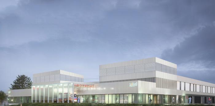 Infografía de la ampliación del servicio de Urgencias en el Hospital Ernest Lluch de Calatayud.