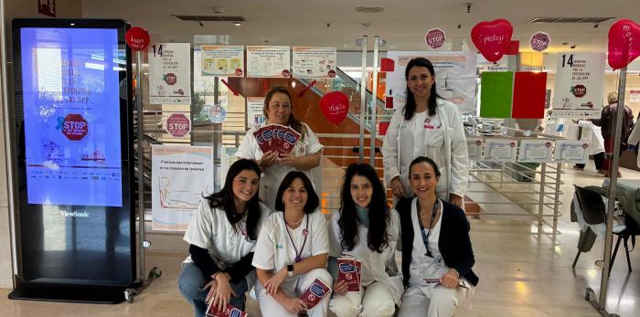 Actividades divulgativas en el Clínico en el Día Mundial de la Prevención de Lesiones por Presión