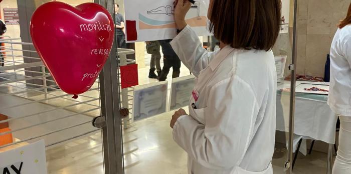 Actividades divulgativas en el Clínico en el Día Mundial de la Prevención de Lesiones por Presión