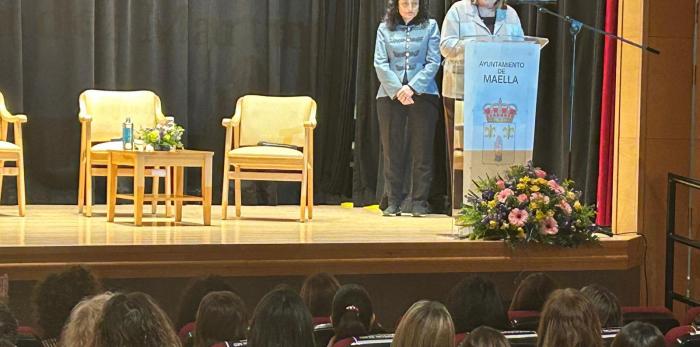La consejera ha participado en Maella en las Jornadas Provinciales de Educación Especial en Red.