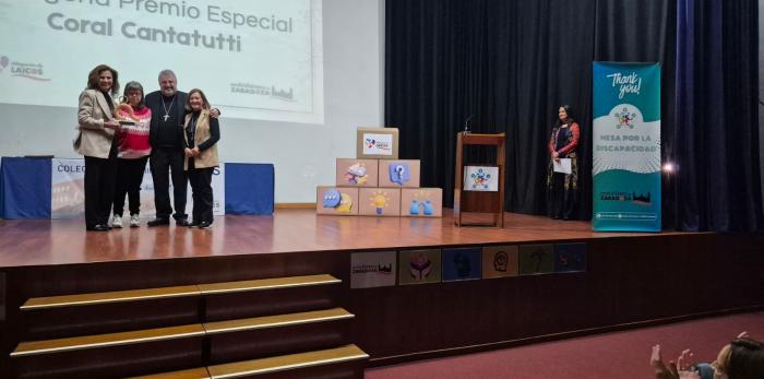 Este jueves por la tarde se ha celebrado la II edición de los Premios 'Un guiño por la discapacidad'