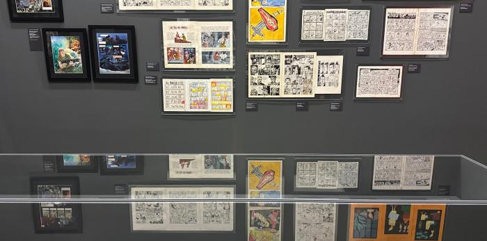 Presentación de la exposición 'Aragón y las artes: 1976-1995'.