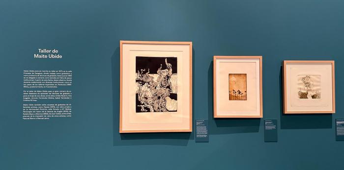 Presentación de la exposición 'Aragón y las artes: 1976-1995'.