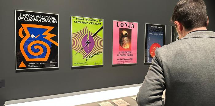 Presentación de la exposición 'Aragón y las artes: 1976-1995'.