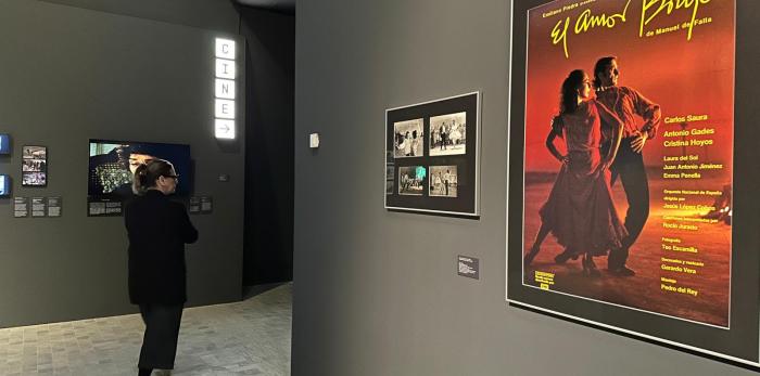 Presentación de la exposición 'Aragón y las artes: 1976-1995'.