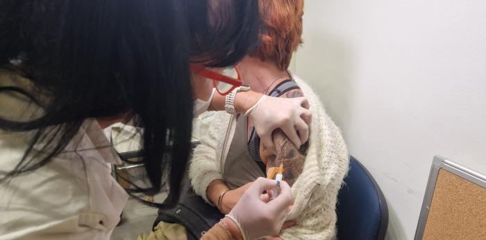 Jornada de vacunación sin cita para gripe y COVID en el Hospital Nuestra Señora de Gracia de Zaragoza