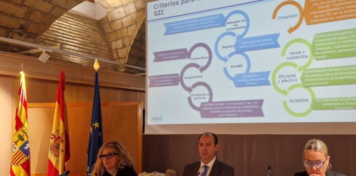 Reunión del pleno del Consejo de Salud de Aragón