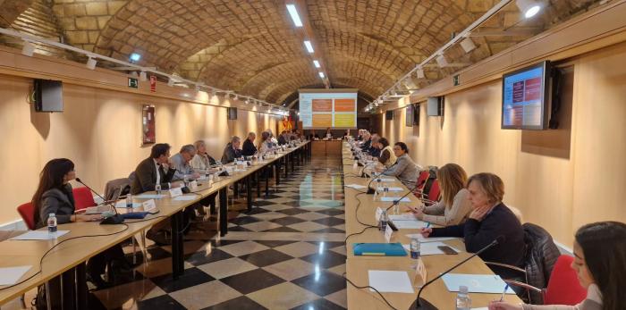 Reunión del pleno del Consejo de Salud de Aragón