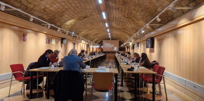 Reunión del pleno del Consejo de Salud de Aragón