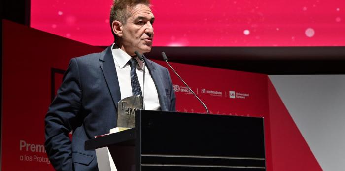 El director general de Planificación, Centros y FP, Luis Mallada, ha recogido esta tarde el premio.