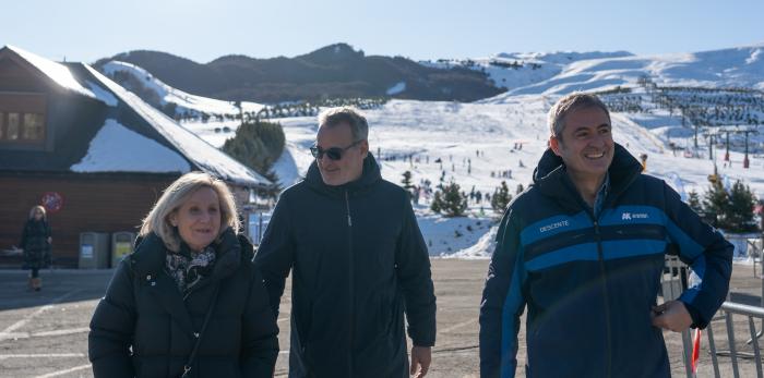 La gerente del SALUD ha visitado los centros de Sallent, Escarrilla y el punto de atención de ARAMON