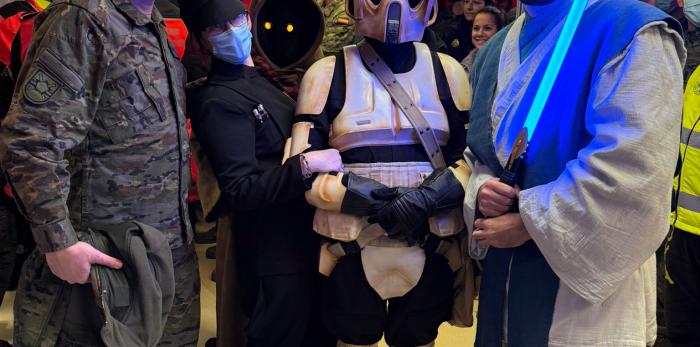 La acción se enmarca en las actividades de acompañamiento y humanización de la atención pediátrica.