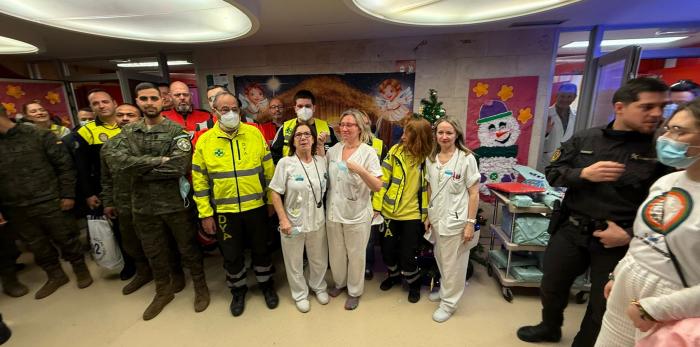 La acción se enmarca en las actividades de acompañamiento y humanización de la atención pediátrica.