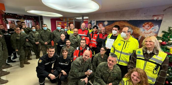 La acción se enmarca en las actividades de acompañamiento y humanización de la atención pediátrica.