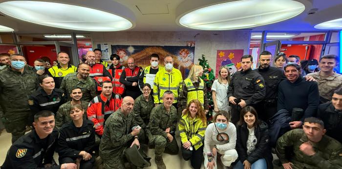 La acción se enmarca en las actividades de acompañamiento y humanización de la atención pediátrica.