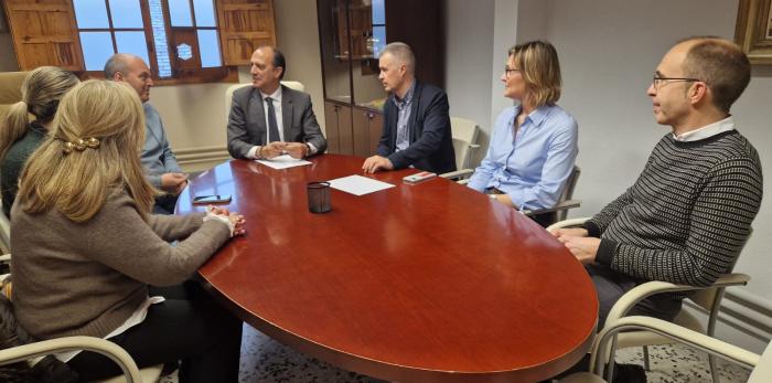 Visita del consejero a Jaca y Sabiñánigo