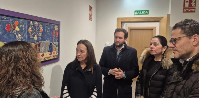 Susín ha visitado las instalaciones del recurso para mayores de Monzón, que fue ampliado en marzo del presente ejercicio