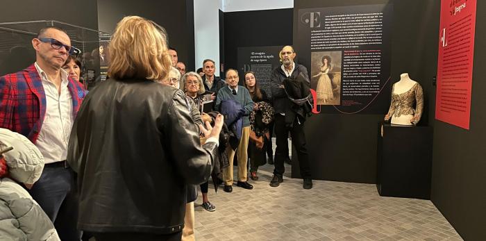 Inauguración de la exposición 'Goya, cazador de tendencias' en el IAACC Pablo Serrano.