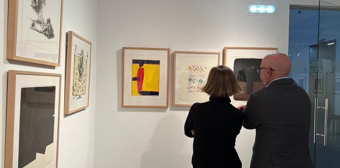 Presentación de la exposición 'El susurro hecho imagen. La denuncia en la colección Escolano Olivares’