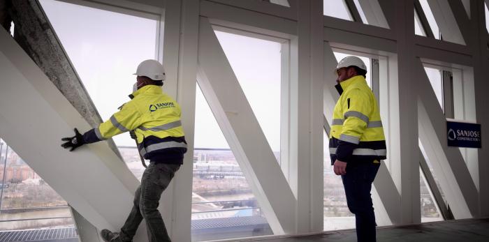 Inicio de las obras de adecuación de la Torre del Agua.