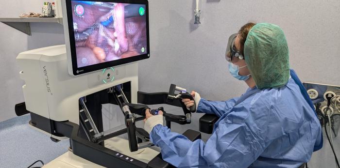 Primeras cirugías robóticas de Ginecología en el Hospital Universitario Obispo Polanco de Teruel