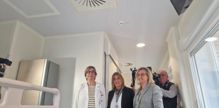 El Hospital Miguel Servet de Zaragoza triplica las habitaciones de aislamiento de Hematología y realiza una renovación integral de la planta