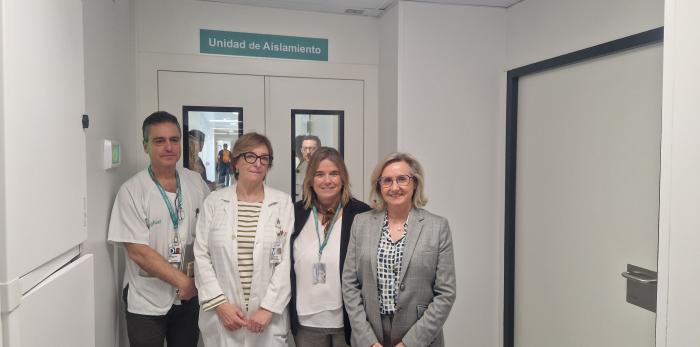 El Hospital Miguel Servet de Zaragoza triplica las habitaciones de aislamiento de Hematología y realiza una renovación integral de la planta