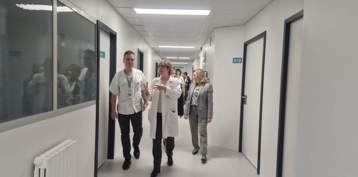 El Hospital Miguel Servet de Zaragoza triplica las habitaciones de aislamiento de Hematología y realiza una renovación integral de la planta