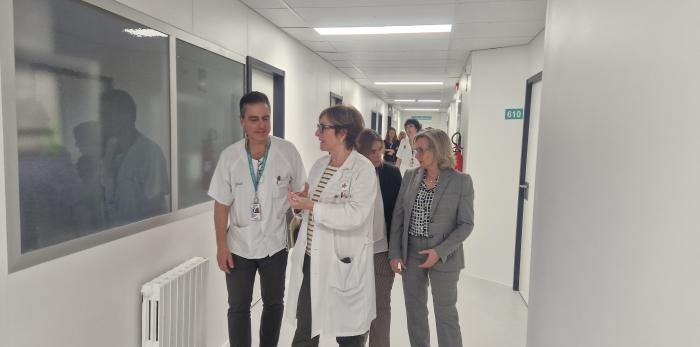 El Hospital Miguel Servet de Zaragoza triplica las habitaciones de aislamiento de Hematología y realiza una renovación integral de la planta