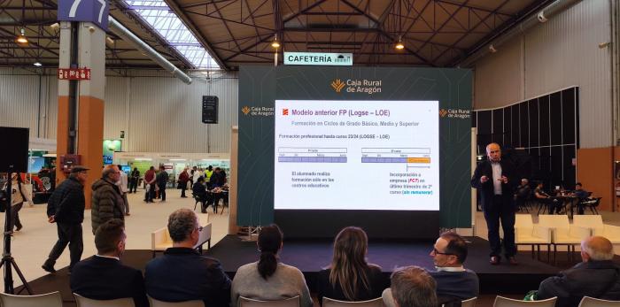 La FP aragonesa ha tenido presencia en la FIMA con un stand informativo y diversas actividades divulgativas.