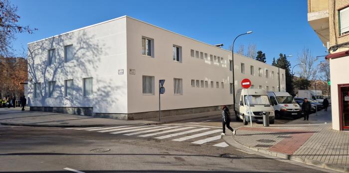 Imagen de infraestructuras sanitarias del Servicio Aragonés de Salud vinculadas a actuaciones de eficiencia energética.