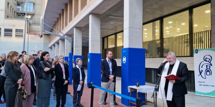 Hoy se ha inaugurado el edificio Lestonnac.