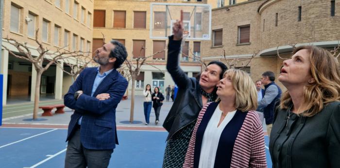 Hoy se ha inaugurado el edificio Lestonnac.