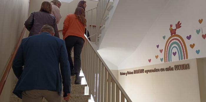 La EEII San Antonio de Padua, en Gallur, luce completamente renovada.