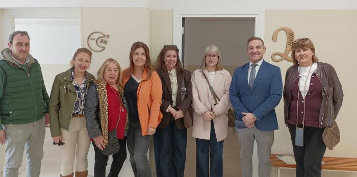 La EEII San Antonio de Padua, en Gallur, luce completamente renovada.